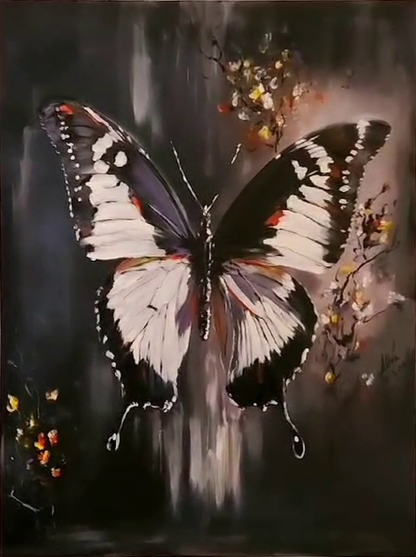 ArteDiAlina.com painting: Sensitive Elegance